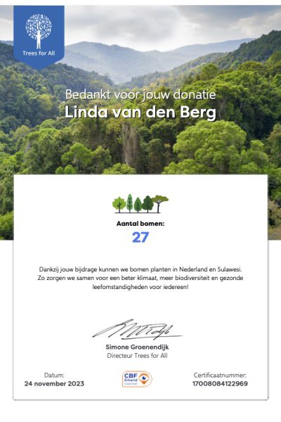 Certificaat_Trees_for_All